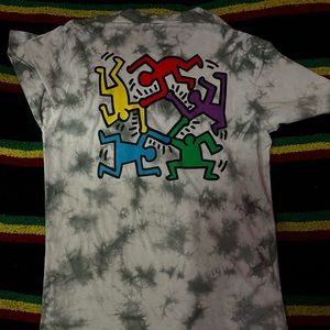 Marble Keith Haring tee
